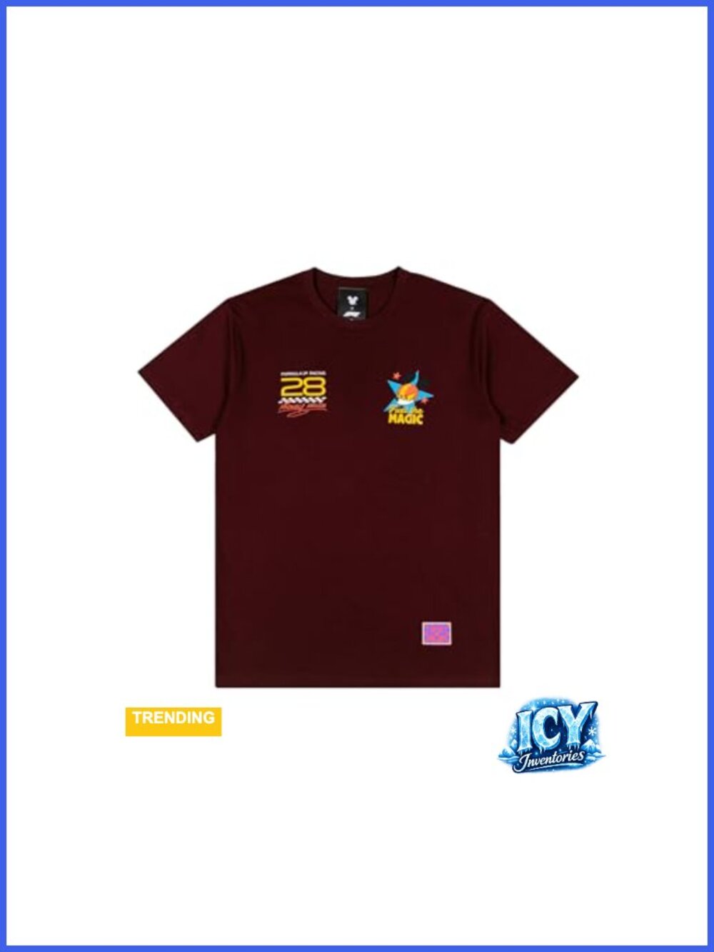 Mickey Mouse Racer T-Shirt - Formula 1 Collaboration 100% Cotton
